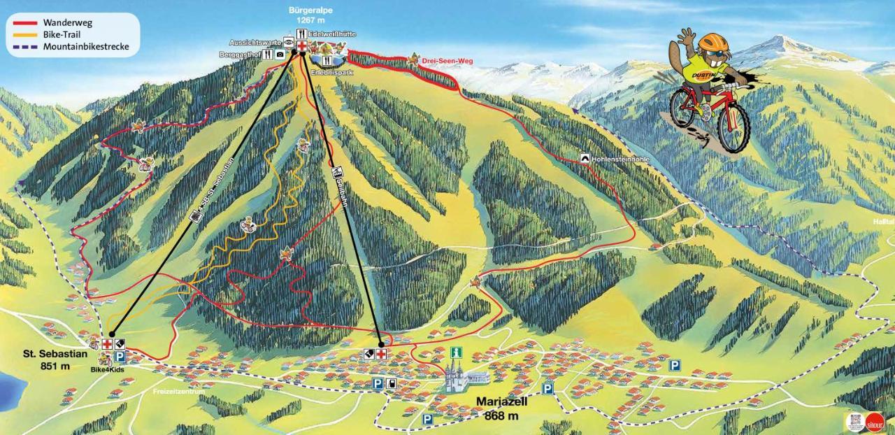 Apartment Mariazell Buergeralpe Екстер'єр фото